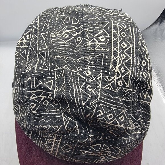 Empyre Surplus Adults Black Geometric Print Hat Cap Casual Outdoors Comfort - Picture 10 of 10
